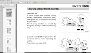 Hyundai R210LC-7 Crawler Excavator Operators Manual - PDF Download
