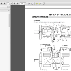 Hyundai R210LC-7 Crawler Excavator Service Repair Manual - PDF Download