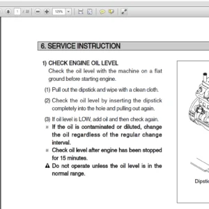 Hyundai R210LC-7A Crawler Excavator Operator Manual - PDF Download