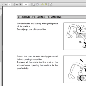 Hyundai R210LC-7H Crawler Excavator Operator Manual - PDF Download