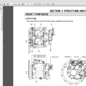 Hyundai R210NLC-7 Crawler Excavator Service Repair Manual - PDF Download