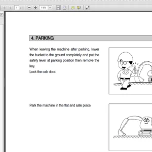 Hyundai R210NLC-7A Crawler Excavator Operator Manual - PDF Download