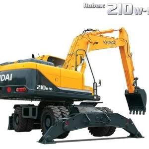 Hyundai R210W-9S Wheel Excavator Operator Manual - PDF Download
