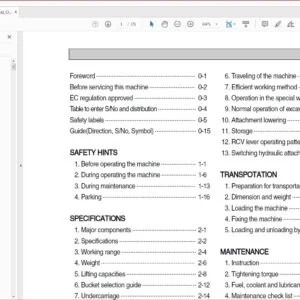 Hyundai R220LC-7 INDIA Crawler Excavator Operators Manual  - PDF DOWNLOAD