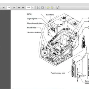 Hyundai R220LC-9A Crawler Excavator Operators Manual - PDF Download