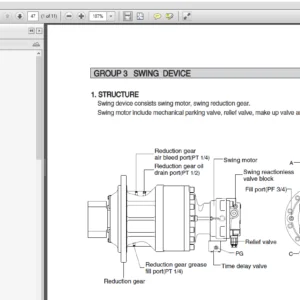 Hyundai R220LC-9S Crawler Excavator Service Repair Manual - PDF Download