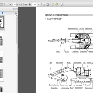 Hyundai R235LCR-9 Crawler Excavator Service Repair Manual - PDF Download
