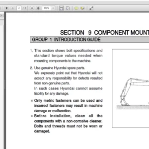 Hyundai R250LC-7A Crawler Excavator Service Repair Manual - PDF Download
