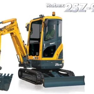 Hyundai R25Z-9A Mini Excavator Service Repair Manual - PDF Download