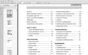 Hyundai R260LC-9A Crawler Excavator Operators Manual - PDF Download