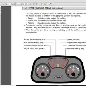 Hyundai R27Z-9 Crawler Excavator Operator Manual - PDF Download
