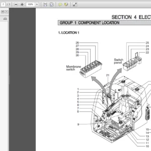 Hyundai R300LC-9SH Crawler Excavator Service Repair Manual - PDF Download