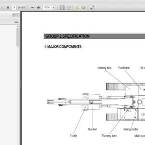 Hyundai R320LC-3 Crawler Excavator Service Repair Manual - PDF Download