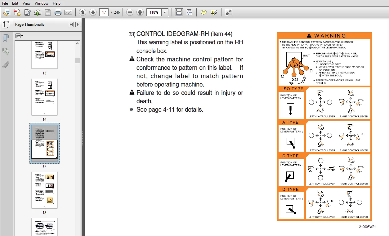 Hyundai R320LC-9 Crawler Excavator Operators Manual - PDF Download - Image 4