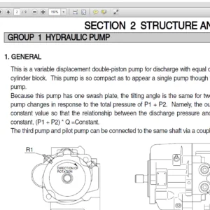 Hyundai R35Z-7 Mini Excavator Service Repair Manual - PDF Download