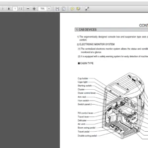 Hyundai R35Z-9 Crawler Excavator Operator Manual - PDF Download