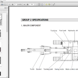 Hyundai R360LC-7 Crawler Excavator Service Repair Manual - PDF Download