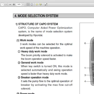Hyundai R370LC-7 Crawler Excavator Operator Manual - PDF Download