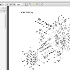 Hyundai R450LC-3 Crawler Excavator Service Repair Manual - PDF Download