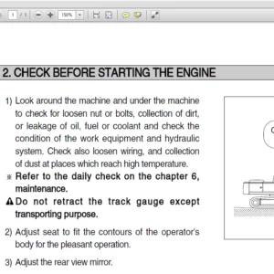 Hyundai R500LC-7 Crawler Excavator Operator Manual - PDF DOWNLOAD