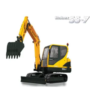 Hyundai R55-7 Crawler Excavator Operators Manual - PDF Download