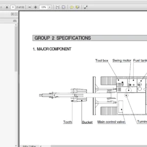Hyundai R55-7 Crawler Excavator Service Repair Manual - PDF Download