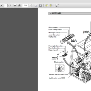 Hyundai R55W-7A Wheel Excavator Operator Manual - PDF Download