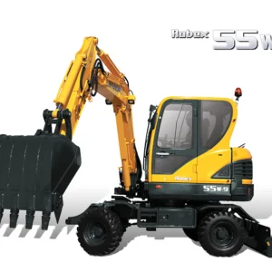 Hyundai R55W-9 Wheel Excavator Operator Manual - PDF Download