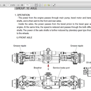 Hyundai R55W-9 Wheel Excavator Service Manual - PDF DOWNLOAD