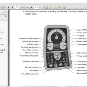 Hyundai R60-9S Crawler Excavator Operators Manual - PDF Download