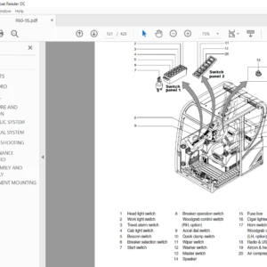 Hyundai R60-9S Crawler Excavator Service Repair Manual - PDF Download