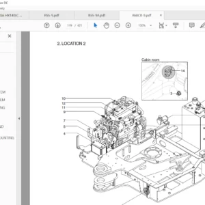 Hyundai R60CR-9 Crawler Excavator Service Repair Manual - PDF Download