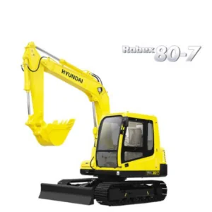 Hyundai R80-7 Crawler Excavator Operator Manual - PDF Download