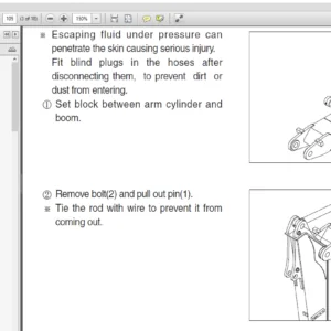 Hyundai R80-7 Crawler Excavator Service Repair Manual - PDF Download