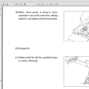 Hyundai R80-7 Crawler Excavator Service Repair Manual - PDF Download