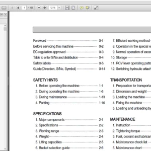 Hyundai R80 7 INDIA Crawler Excavator Operators Manual - PDF DOWNLOAD