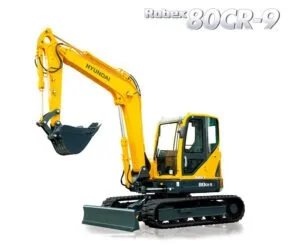Hyundai R80CR-9 Crawler Excavator Operators Manual - PDF Download