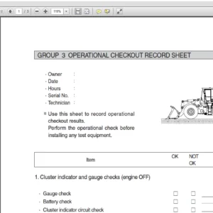 Hyundai SL763G Wheel Loaders Service Workshop Repair Manual - PDF DOWNLOAD