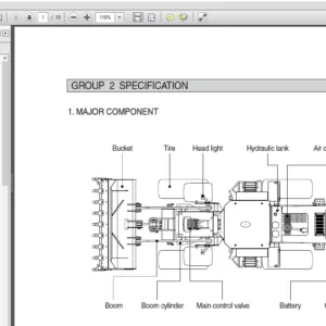 Hyundai SL760 Wheel Loaders Service Manual - PDF DOWNLOAD