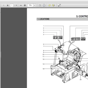 Hyundai Skid Steer Loader HSL850-7 Operator Manual - PDF Download