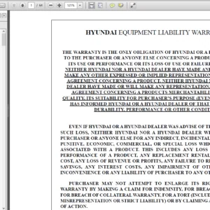 Hyundai Skid Steer Loaders HSL500T Operator Manual - PDF Download
