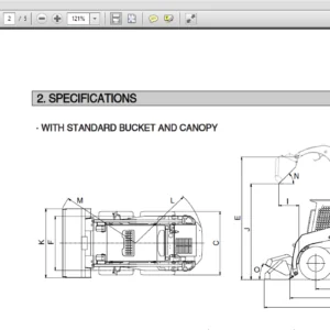 Hyundai Skid Steer Loaders HSL650 Operator Manual - PDF Download