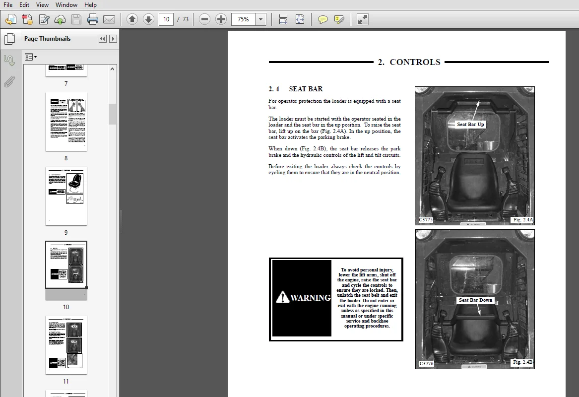 Hyundai Skid Steer Loaders HSL960T Operator Manual - PDF Download - Image 3