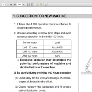 Hyundai Wheel Excavator R140W-7A Operator Manual - PDF Download