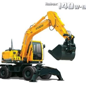 Hyundai Wheel Excavator R140W-9S Operator Manual - PDF Download