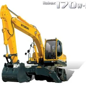 Hyundai Wheel Excavator R170W-9 Operator Manual - PDF Download