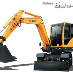 Hyundai Wheel Excavators R60W-9S Operator Manual - PDF Download