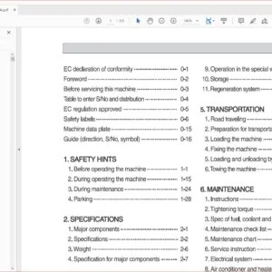 Hyundai Wheel Loader HL757TM-9A Operator Manual - PDF Download