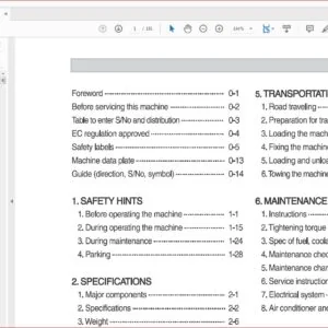 Hyundai Wheels Loader HL757-9SM Operators Manual - PDF Download