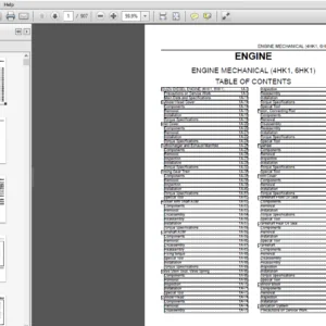 Isuzu Engine 4HK1 6HK1 Workshop Service Repair Manual - PDF Download